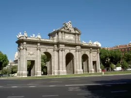 La evolución de la Plaza España en Madrid Antes y después